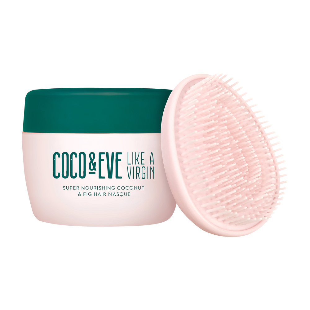 coco & eve Like A Virgin Super Nourishing Coconut & Fig Hair Masque with Tangle Tamer Masque Soin Cheveux
