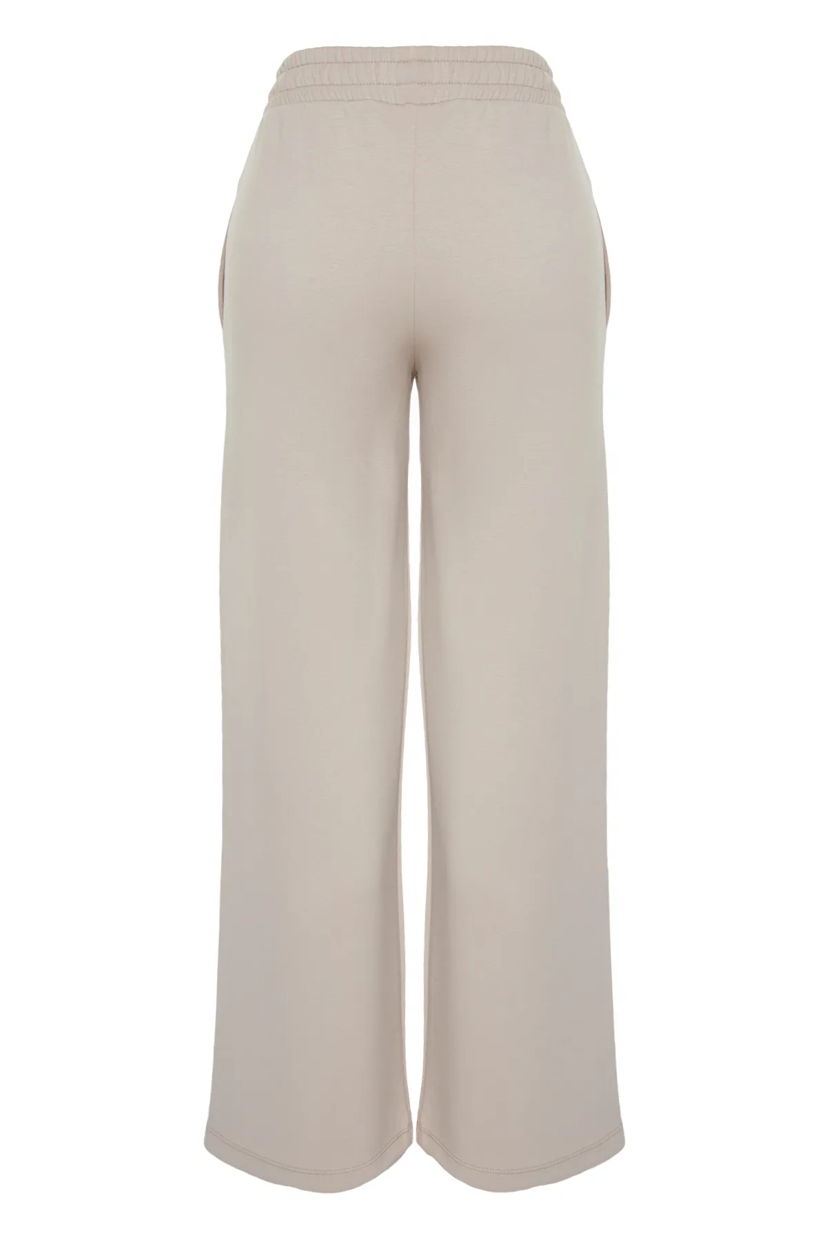 Trendyol Collection  Hochwertige Strick-Jogginghose mit gerader/gerader Passform und gerippten Nähten in Steinoptik TWOSS24EA00001