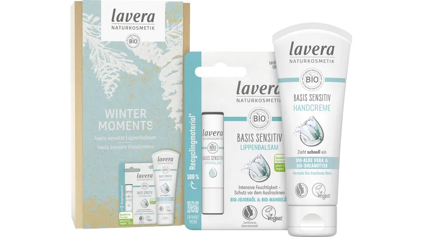 lavera Basis Sensitiv WinterMomente Geschenkpackung