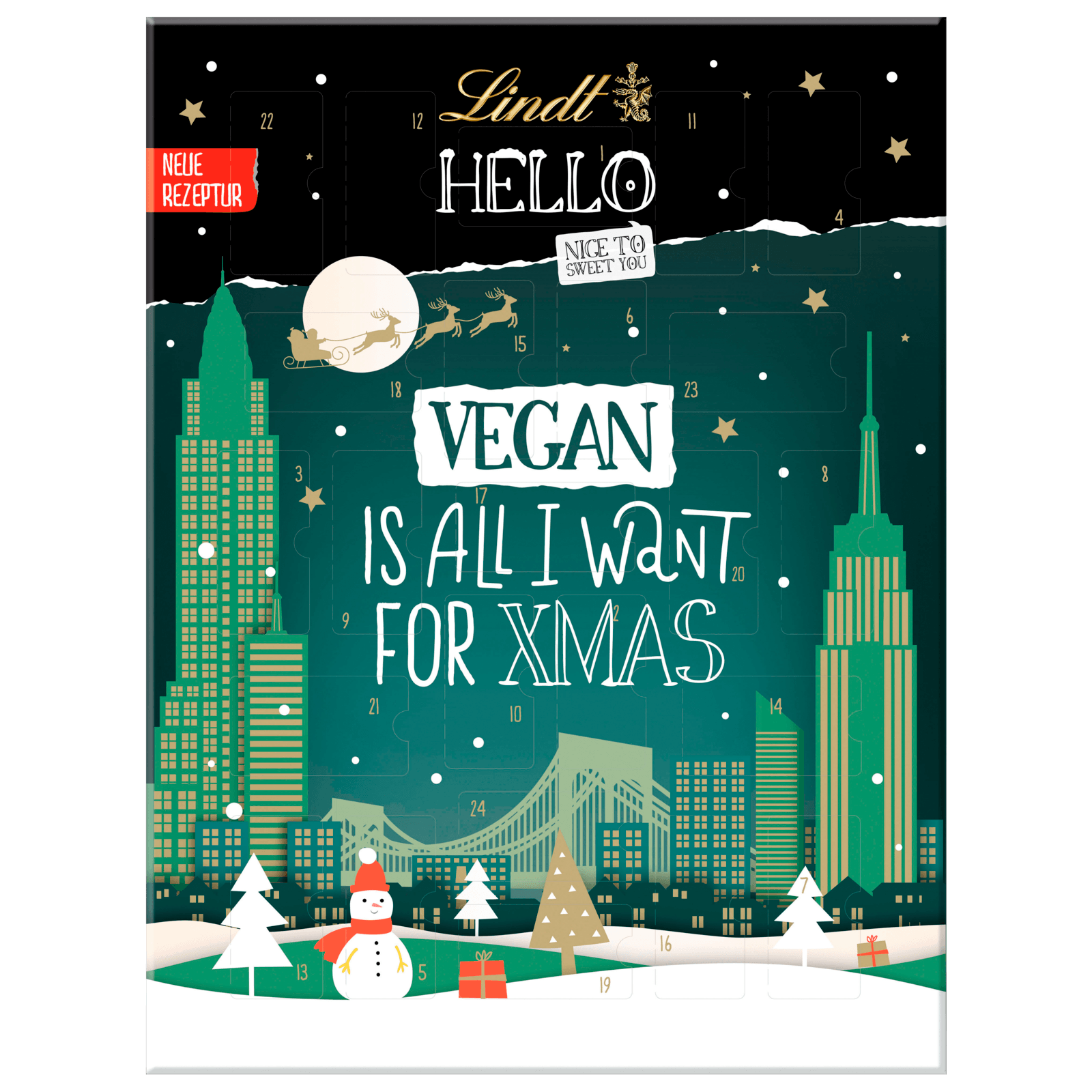 Lindt Hello Adventskalender vegan 228g