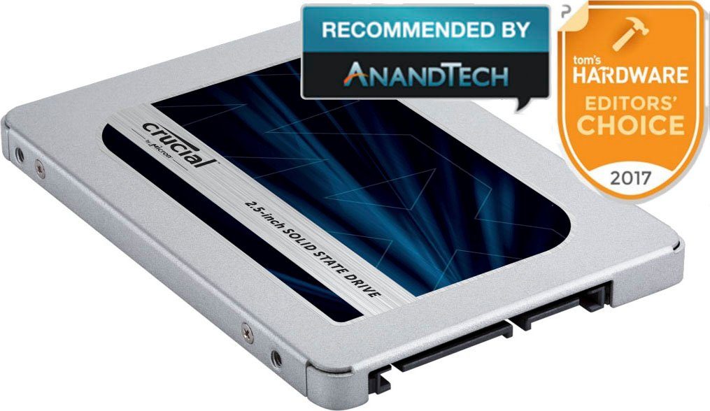 Crucial MX500 1TB SSD interne SSD (1 TB) 2,5