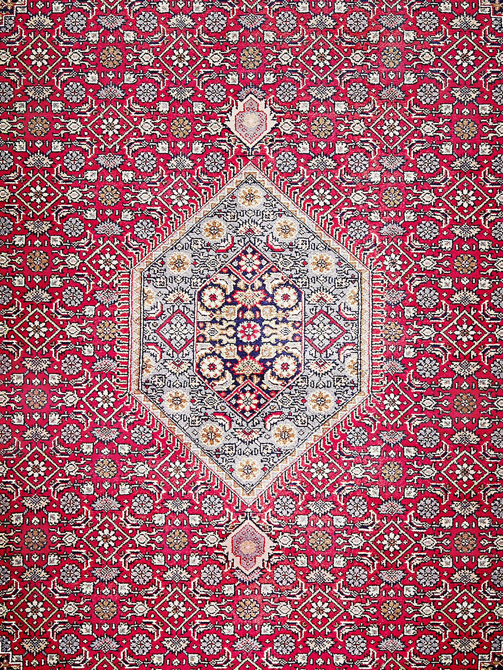 Rawara Bidjar Orient-Teppich, Red
