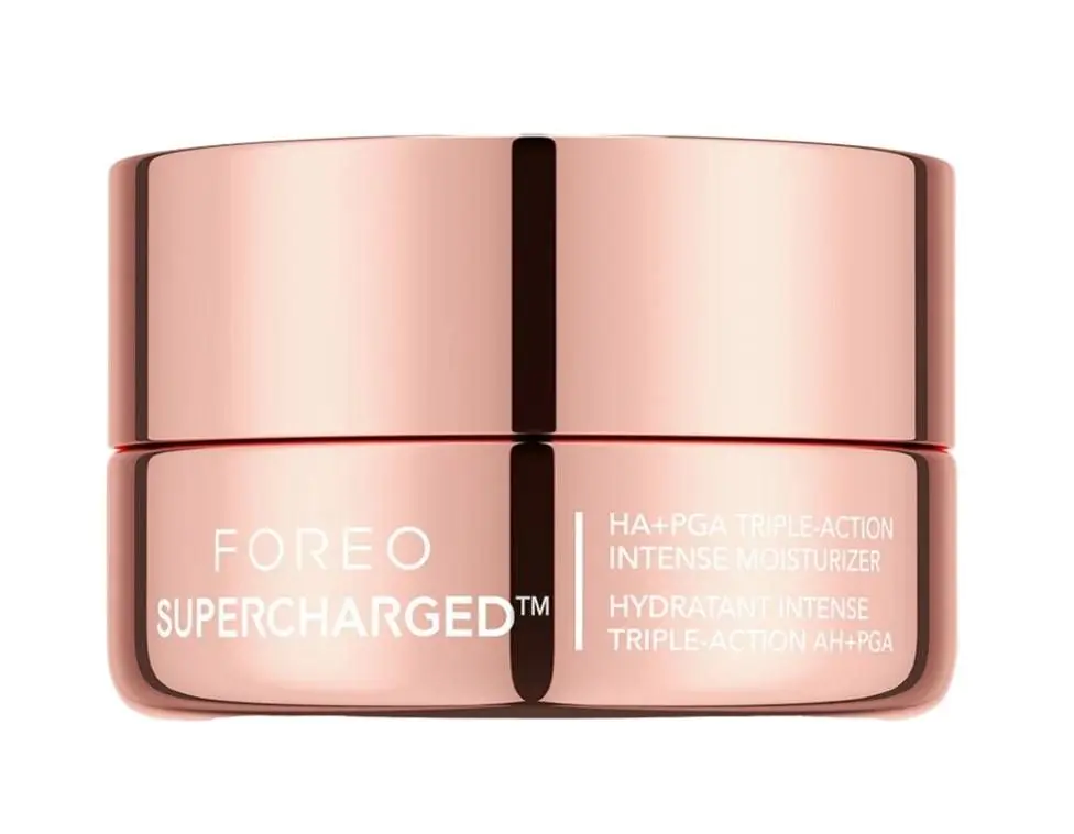 Foreo Supercharged HA+PGA hidratantna krema za lice s trostrukim djelovanjem, 15 ml