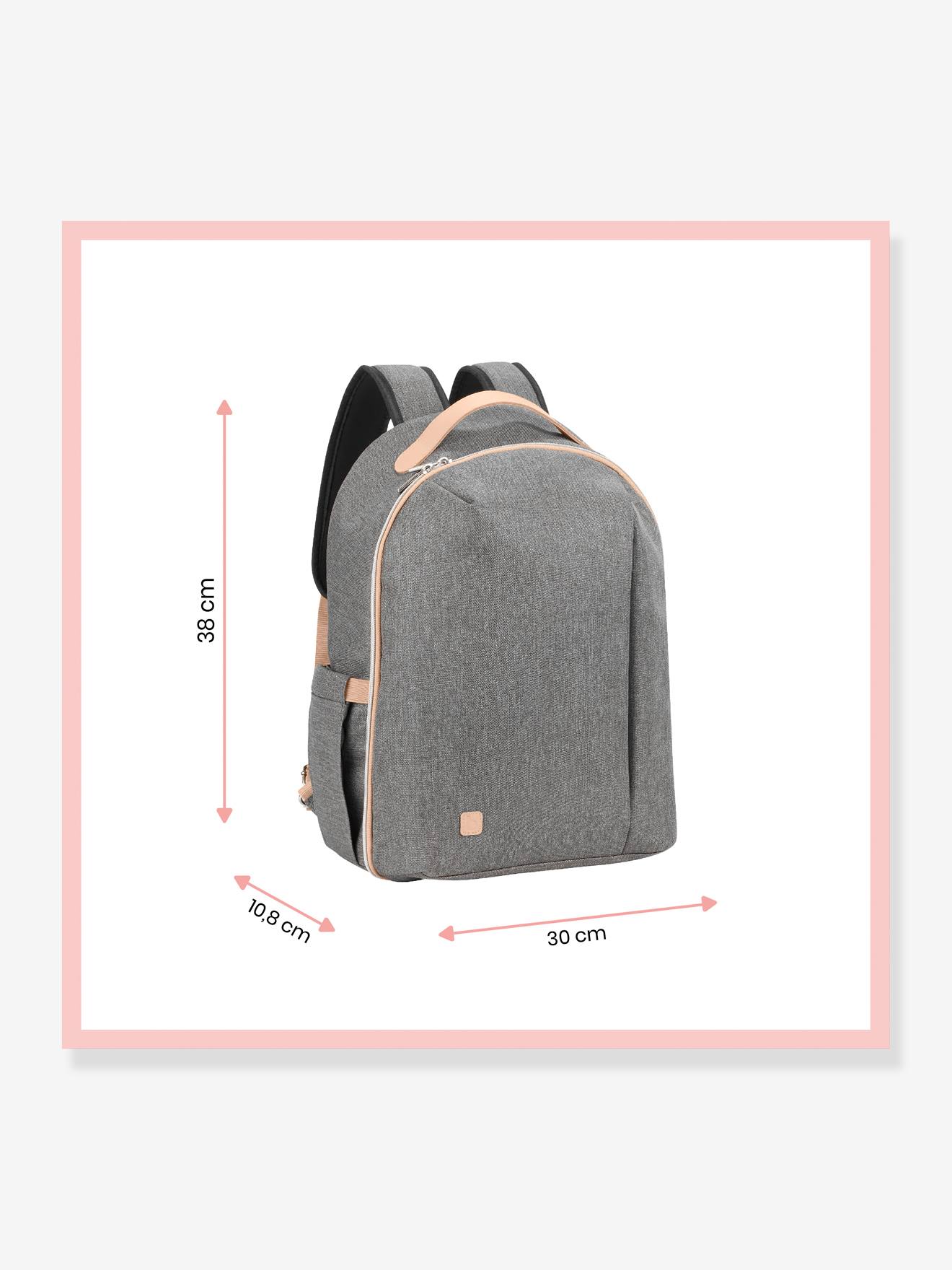 Sac à dos à langer BABYMOOV Pyla gris chiné (smokey)