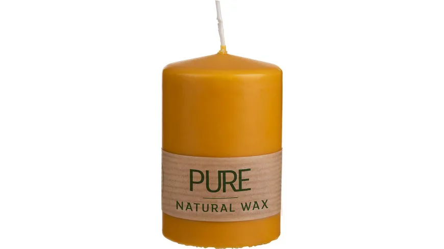 WENZEL Pure Safe Candle 90x60mm natur