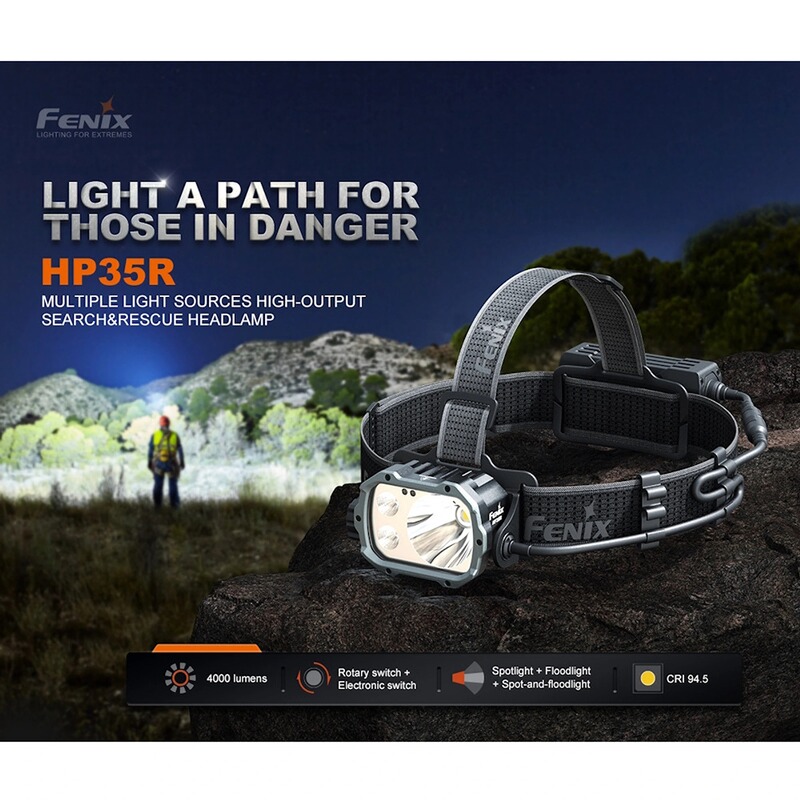 Fenix Stirnlampe HP35