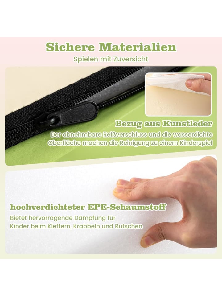 COSTWAY 4 TLG. Schaumstoffbausteine in Rosa günstig kaufen onesize