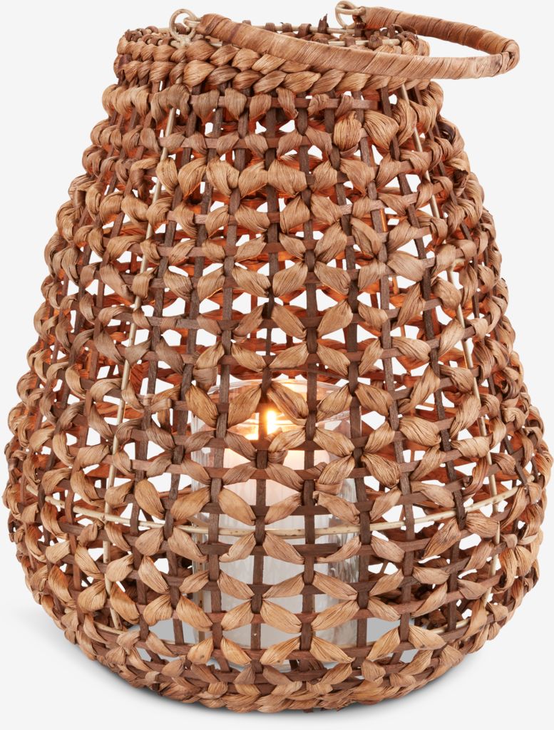 Latarnia ROVTERNE ROVTERNE Ø32xH38cm brązowa
