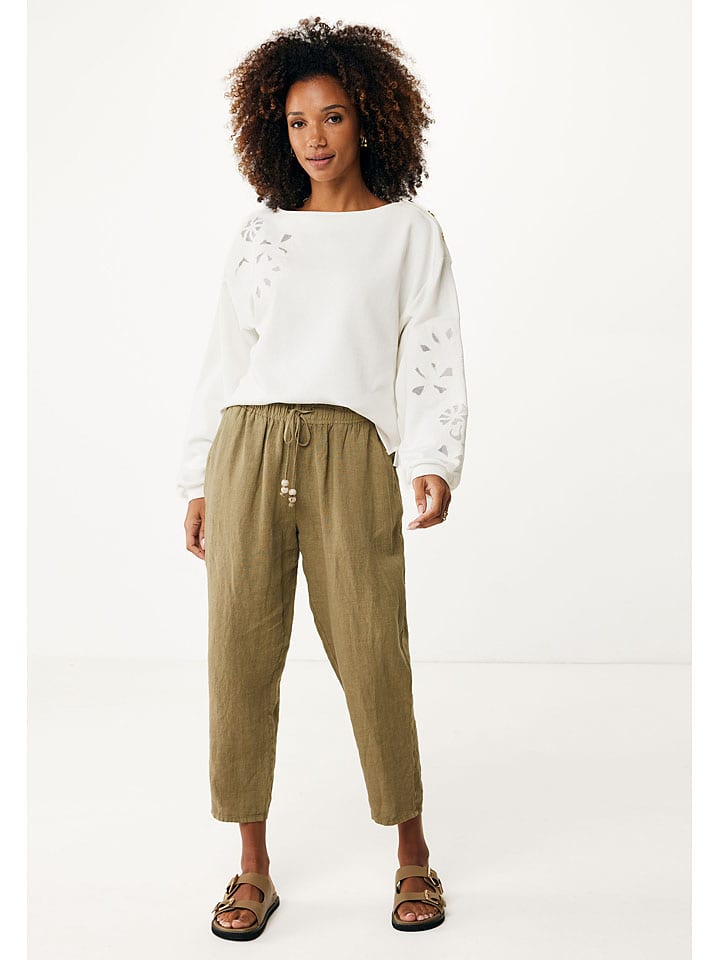 Mexx Sweatshirt in Weiß günstig kaufen