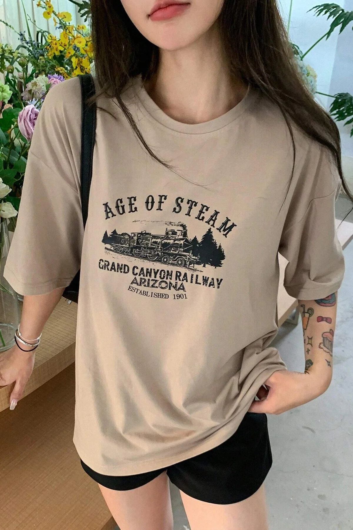 uyguntarz  Bedrucktes Design-T-Shirt „Age Of Steam“.