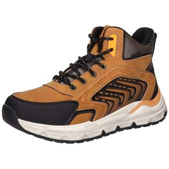Puccetti Schnür Boots in gelb