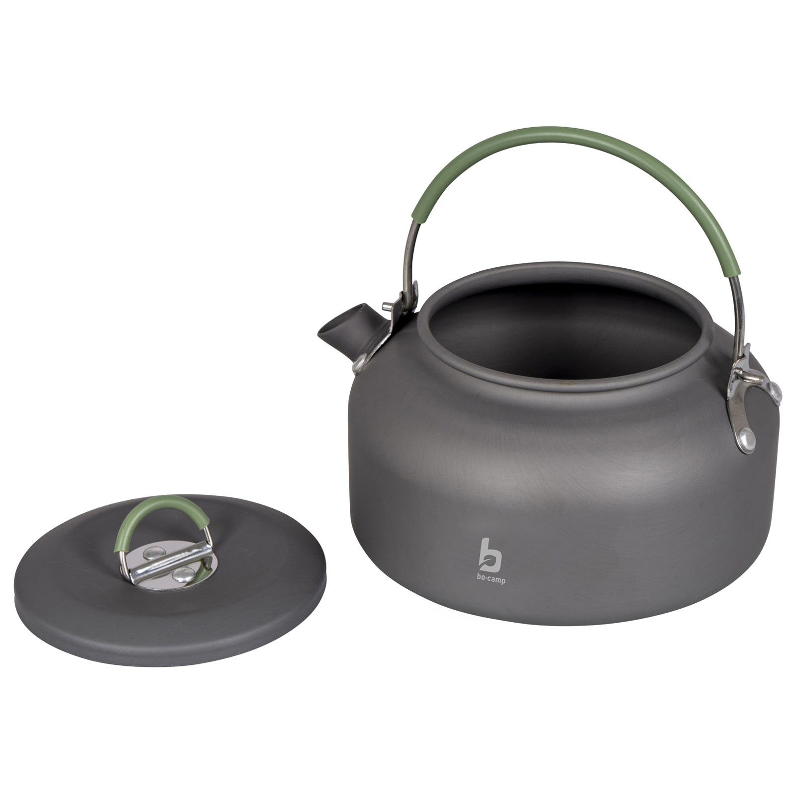 Bo-Camp Teekanne Alu Kessel 0,8 L Camping Wasserkocher Teekessel, Wasserkessel Kochkesssel