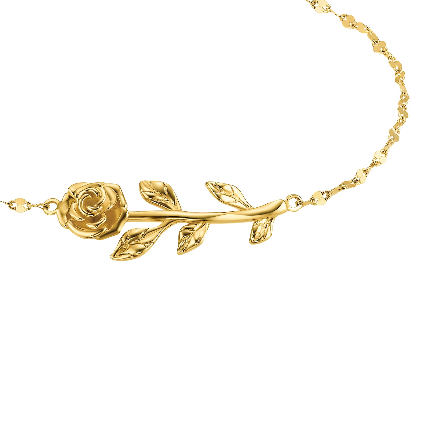 Armband für Damen. 925 Sterling Silber | Rose
