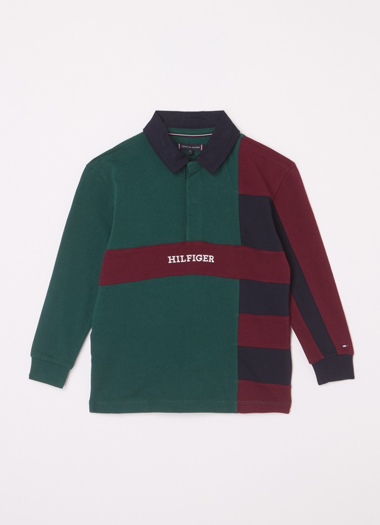 Tommy Hilfiger polo majica s vezom logotipa