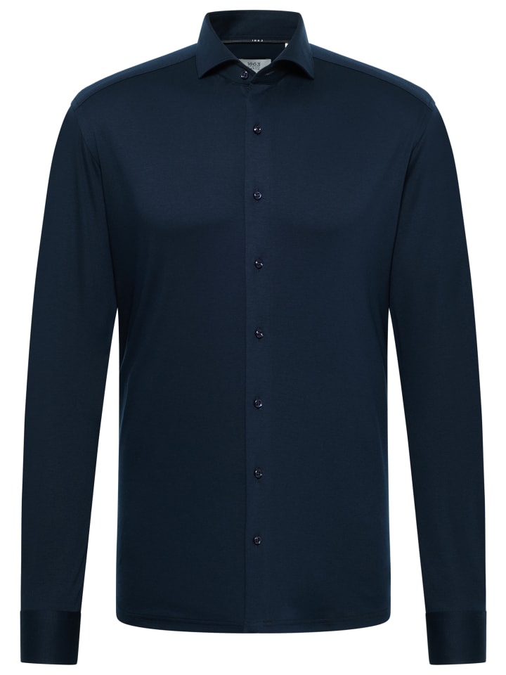 Eterna Hemd MODERN FIT in dunkelblau günstig kaufen