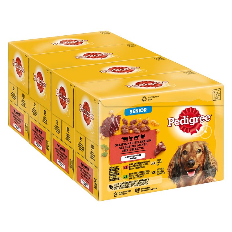 Pedigree Senior Frischebeutel Multipack