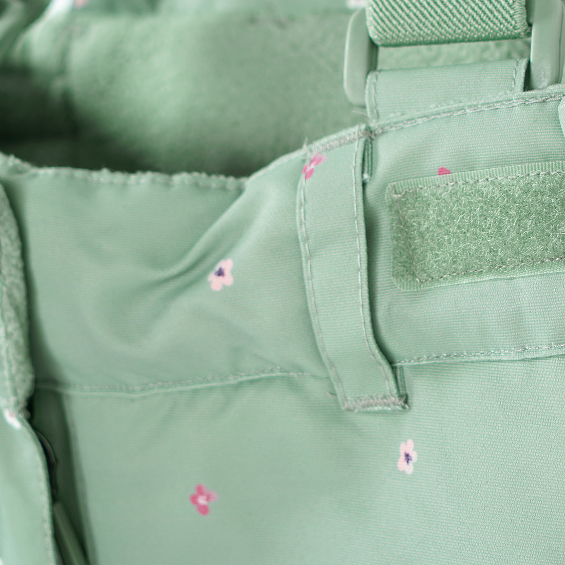 Mädchen Schneehose mit Blümchen