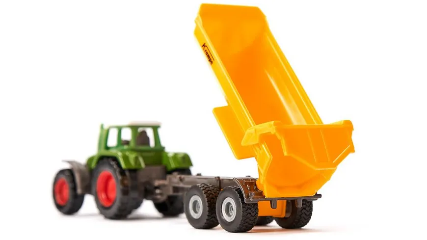 SIKU 1605 Super - Fendt mit Krampe Muldenkipper