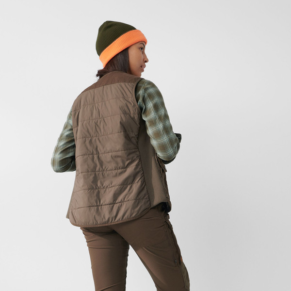 FOREST WOOL PADDED VEST W Damen - Weste