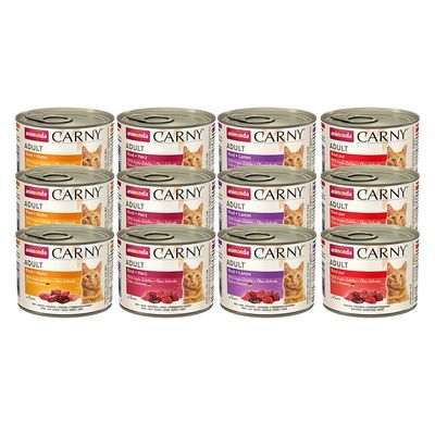 Mix Sparpaket Animonda Carny Adult 12 x 200 g