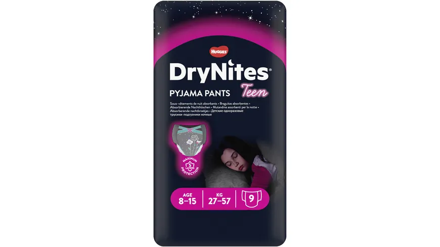 Huggies DryNites Girl 8-15 yrs.