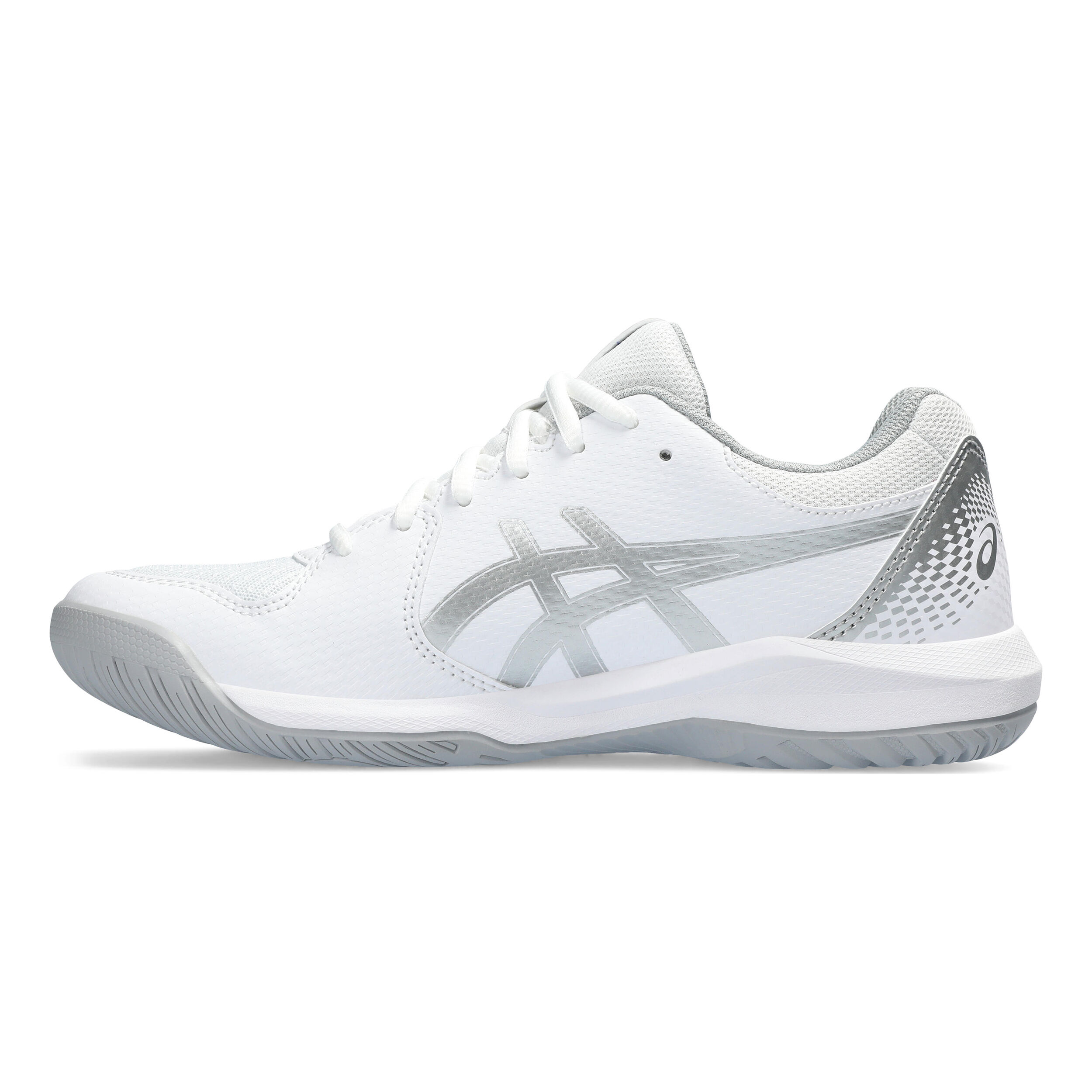 Gel-Dedicate 8 Allcourtschuh Damen - Weiß, Silber