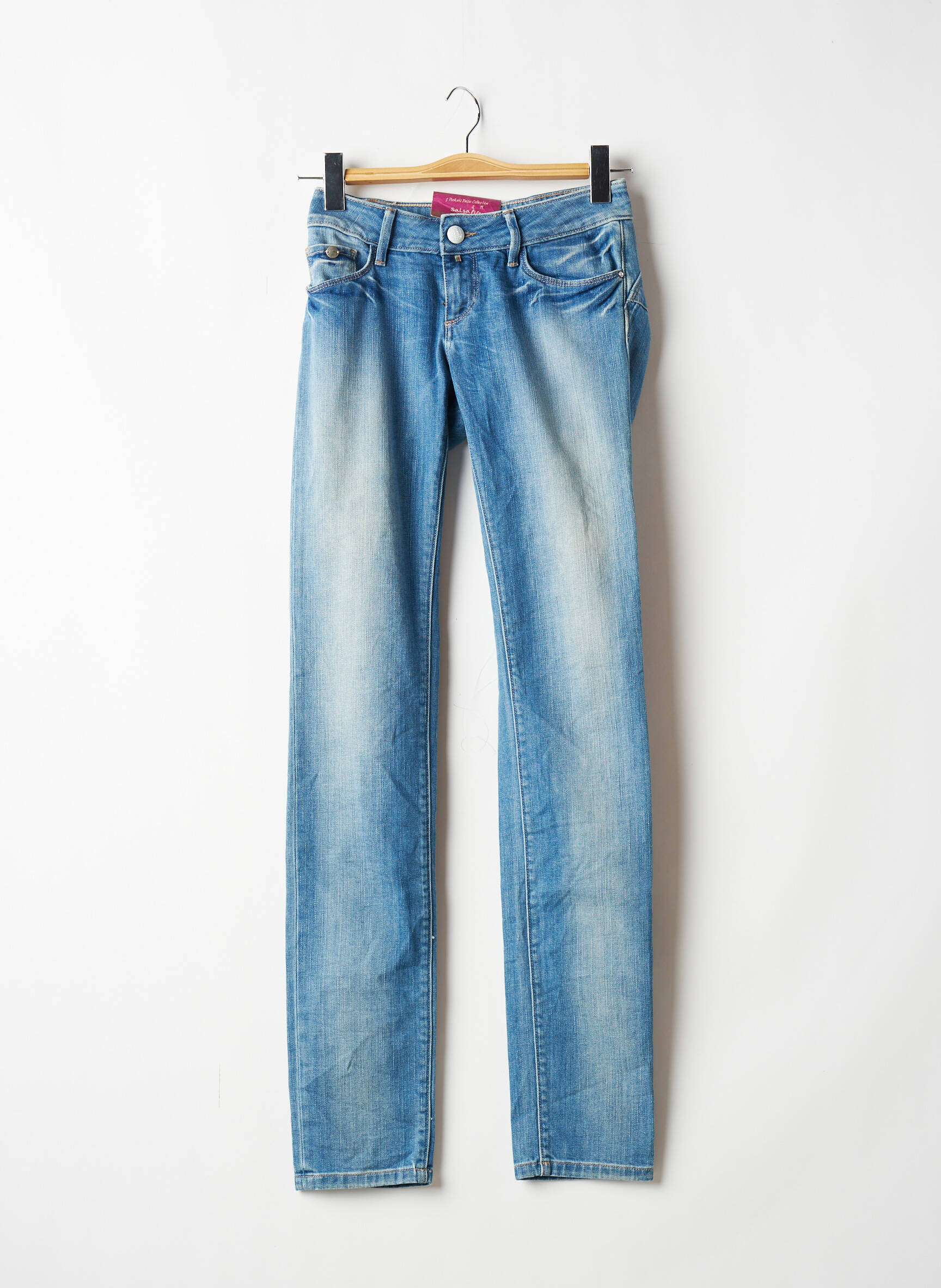 Salsa Jeans Coupe Droite Femme couleur bleu