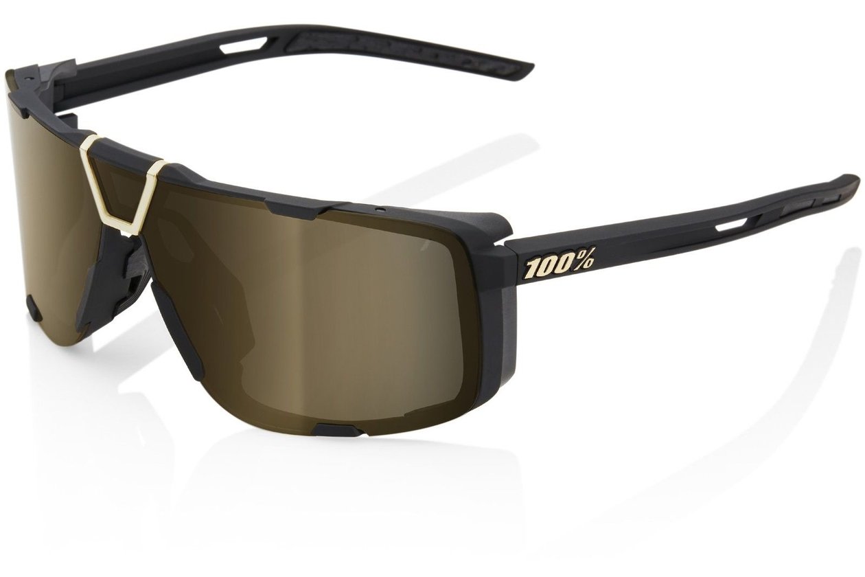 100 Percent Eastcraft soft tact black / Soft Gold Mirror Lens