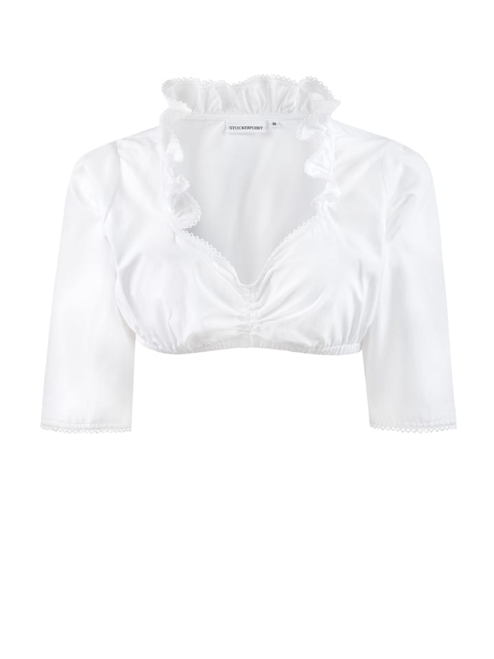 Stockerpoint Stockerpoint Dirndlbluse Clara in weiss günstig kaufen