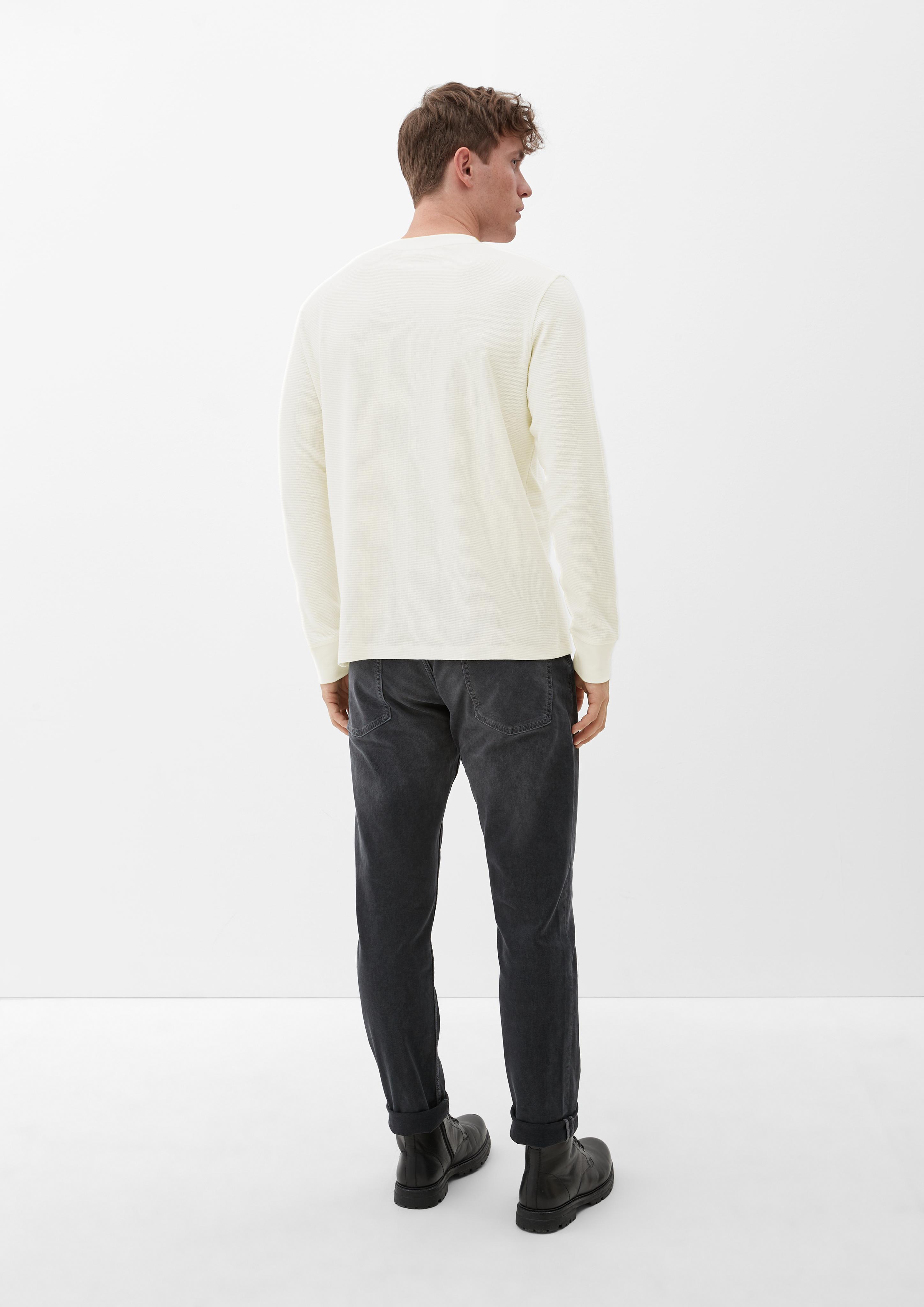 Longsleeve mit Strukturmuster&nbsp;  2119133-0240