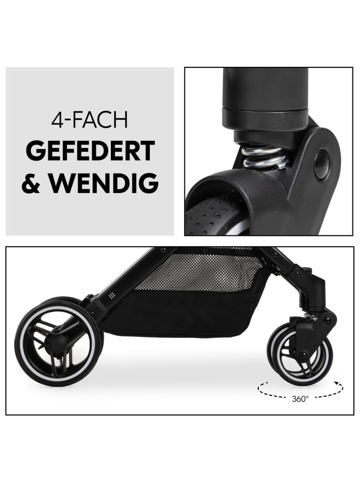 Hauck Reisebuggy & Sportwagen Travel N Care Plus mit in braun,schwarz günstig kaufen onesize