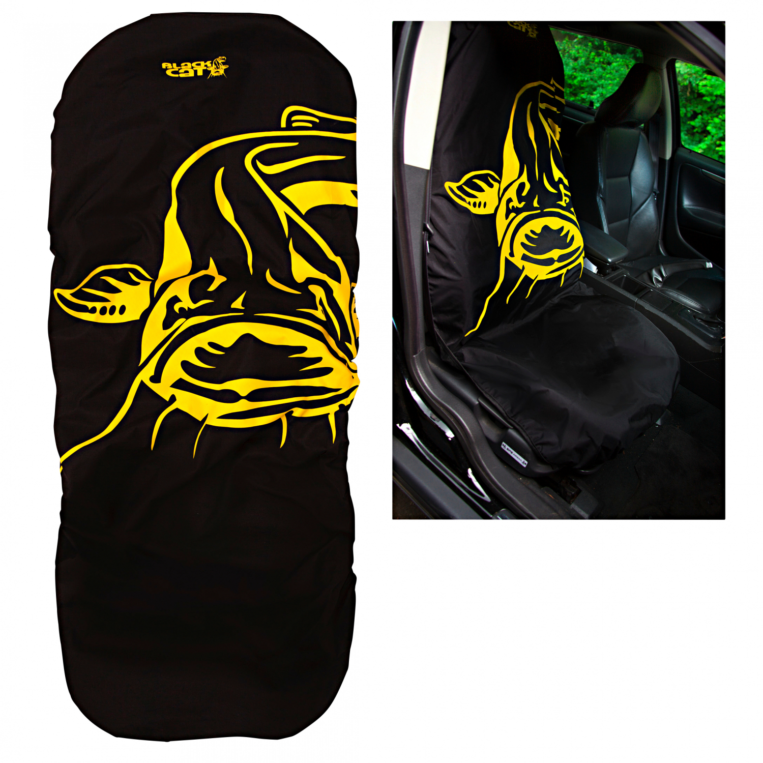 Black Cat Autositzbezug Seat Saver