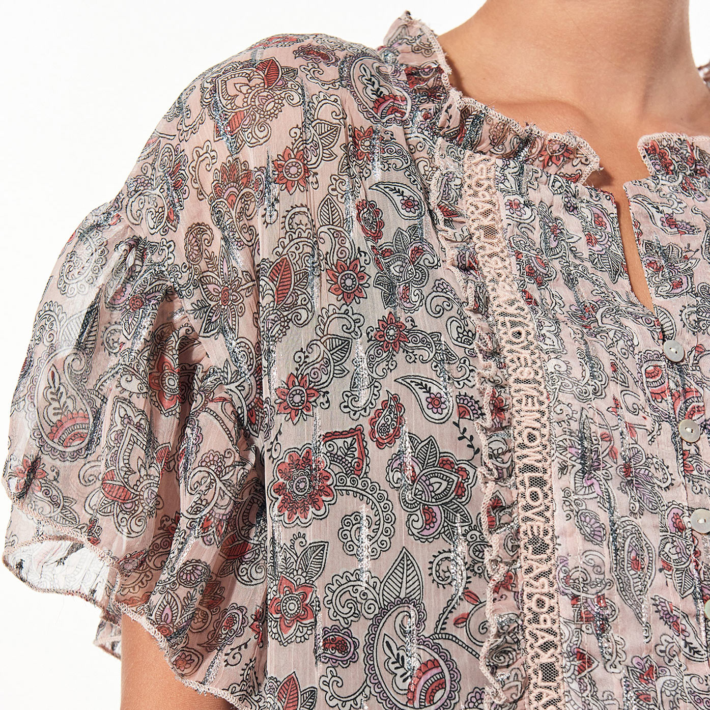 VALSE  Blouse fleurie Femme