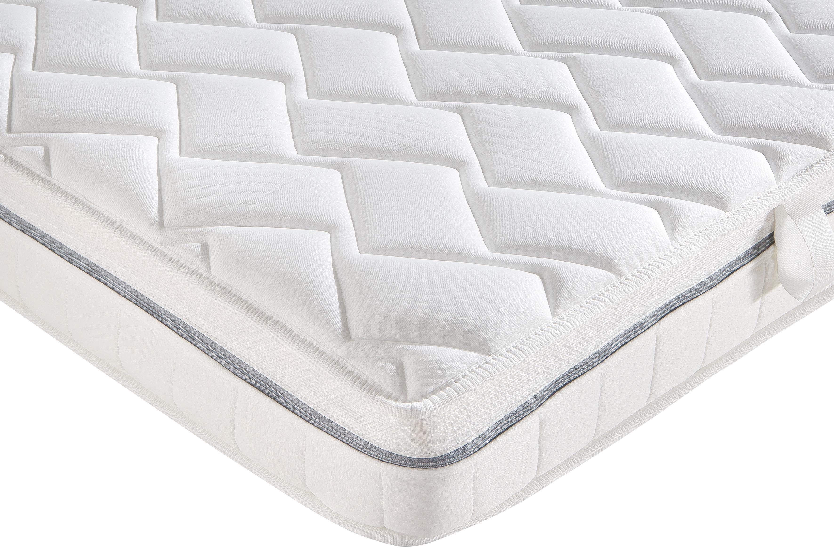 Komfortschaummatratze Airy Form 19 mit Klimaband, DI QUATTRO, 19 cm hoch, Matratze mit atmungaktivem Kern, 90x200 cm und weitere Größen