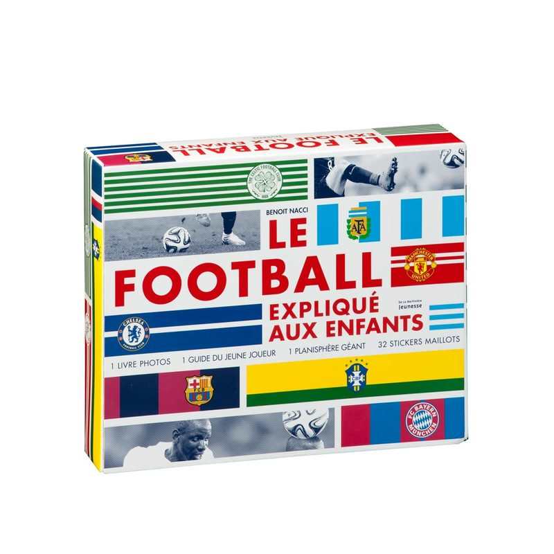 Livre coffret Le football expliqué aux enfants - De la Martinière Jeunesse