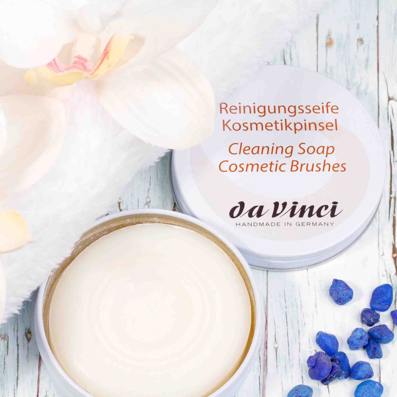 da Vinci Pinselreiniger Reinigungsseife 4834 für Kosmetikpinsel
