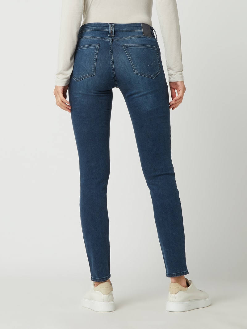 Skinny Fit Jeans mit Stretch-Anteil in hellblau