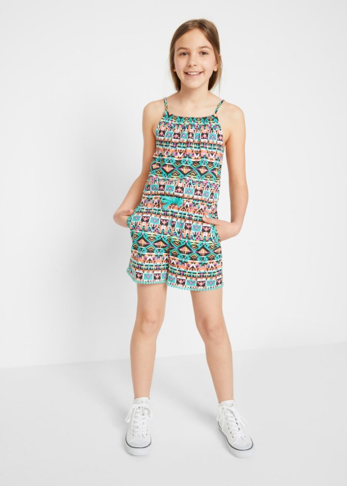 Mädchen Jumpsuit aus Bio-Baumwolle