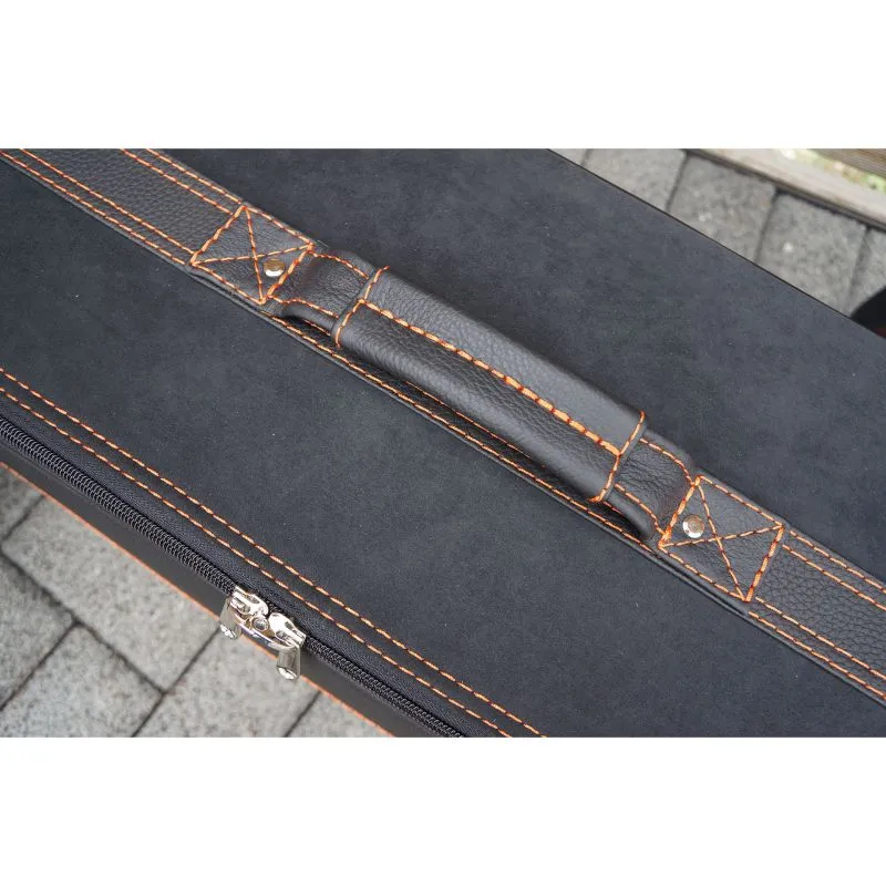 Roadsterbag Mazda MX-5 ND + RF (EU) Sonderedition - 3tlg. Kofferset Kofferraum - Naht Orange\/Futter Schwarz (EU)