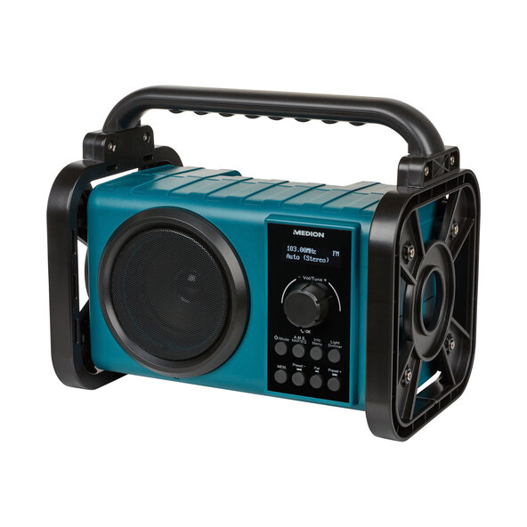 DAB+/Bluetooth® Baustellenradio E66045