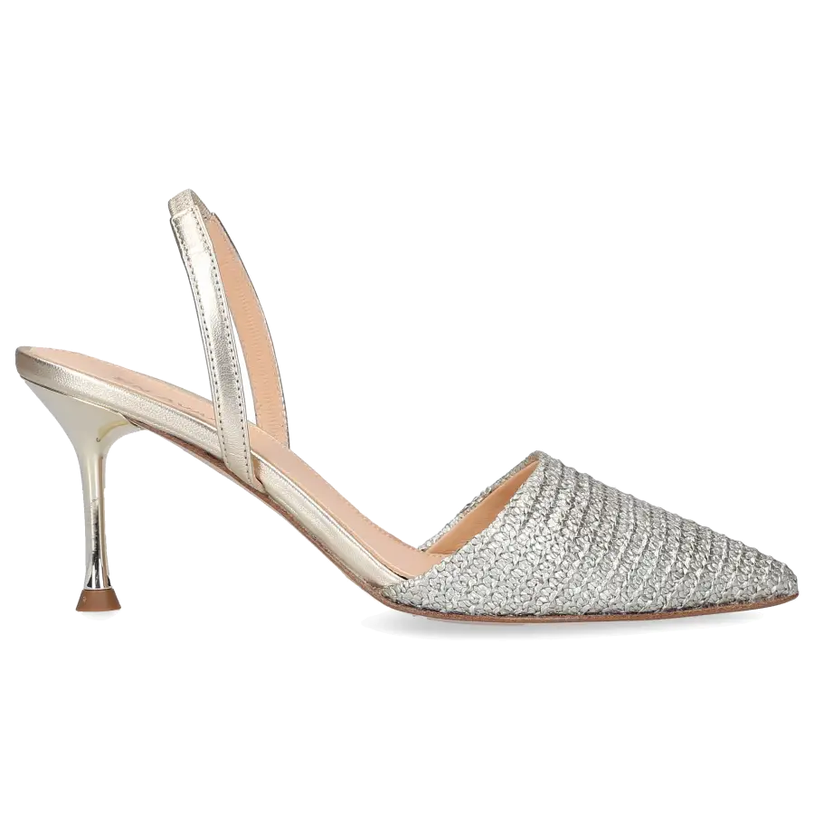 EN AVANT - Slingpumps 1046 Kalbsleder - gold