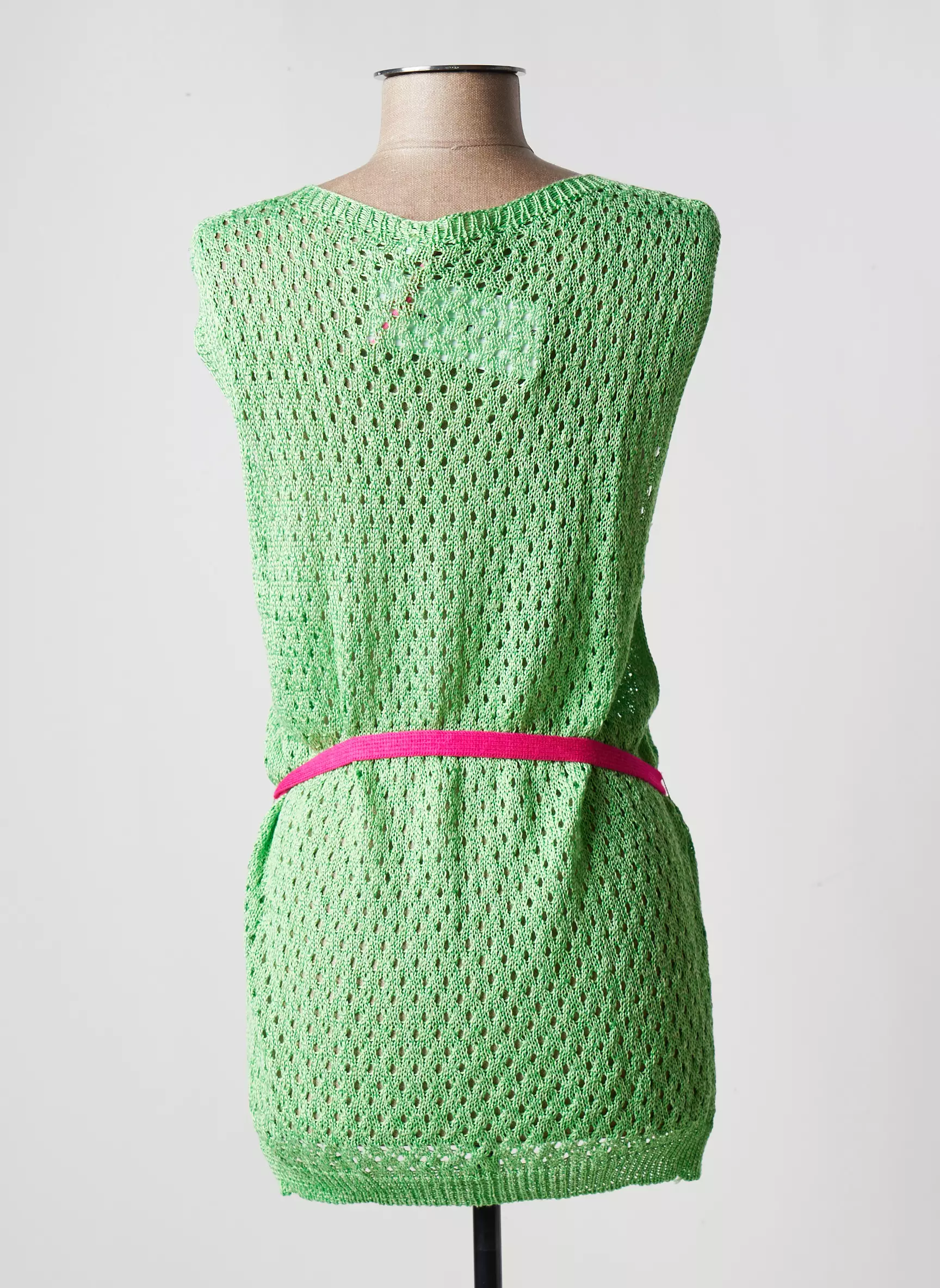 Pame Carrioni Pull Tuniques Femme couleur vert