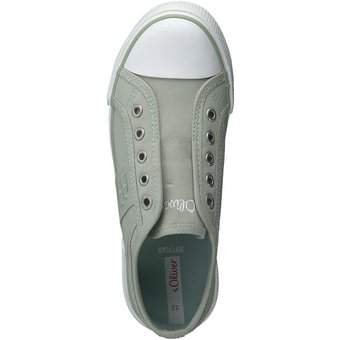 s.Oliver Slipper in grün