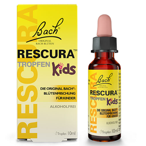 BACHBLÜTEN Original Rescura Kids Tro.alkoholfrei  10 ml  Tropfen