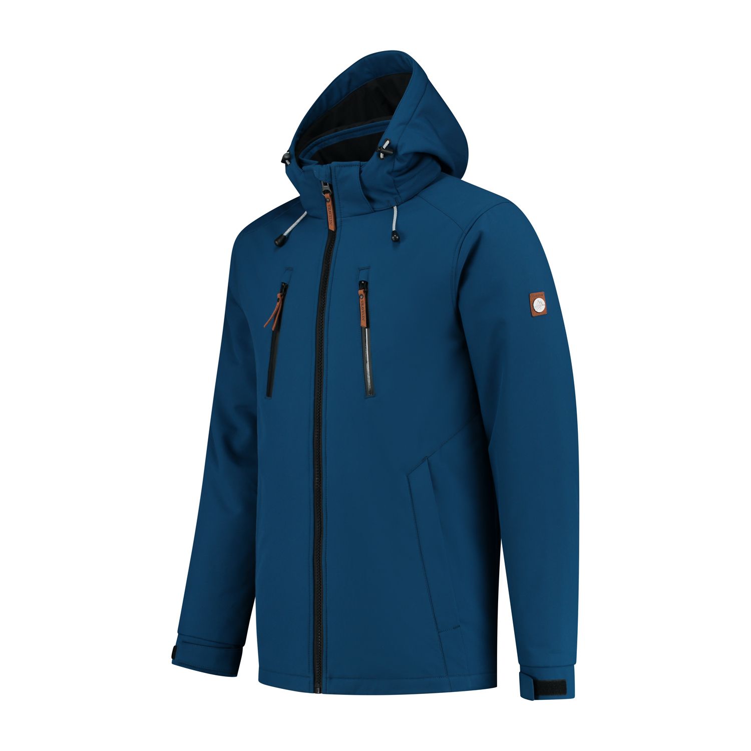 Travelin' Soren Blue Herren Softshell Jacke