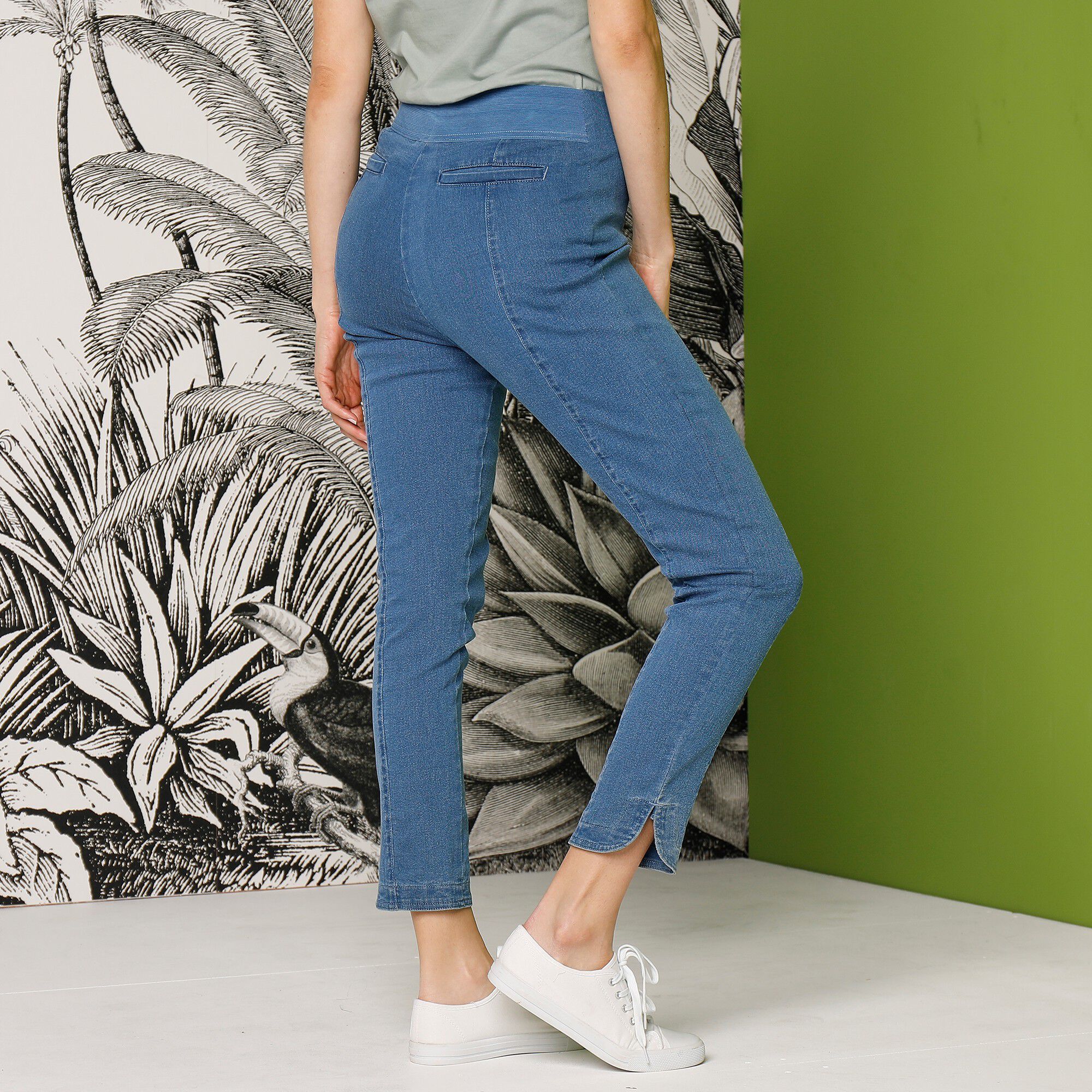 Jegging 7/8ème bleached