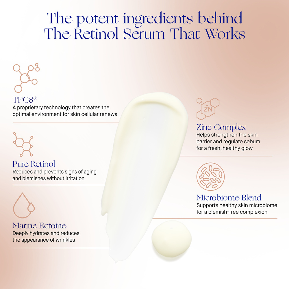 augustinus bader The Retinol Serum Texture sérum légère et hydratante