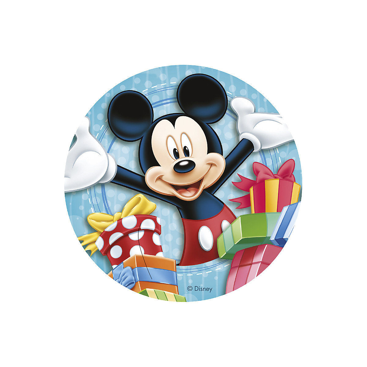 Essbare Tortenaufleger   Mickey Mouse 20cm