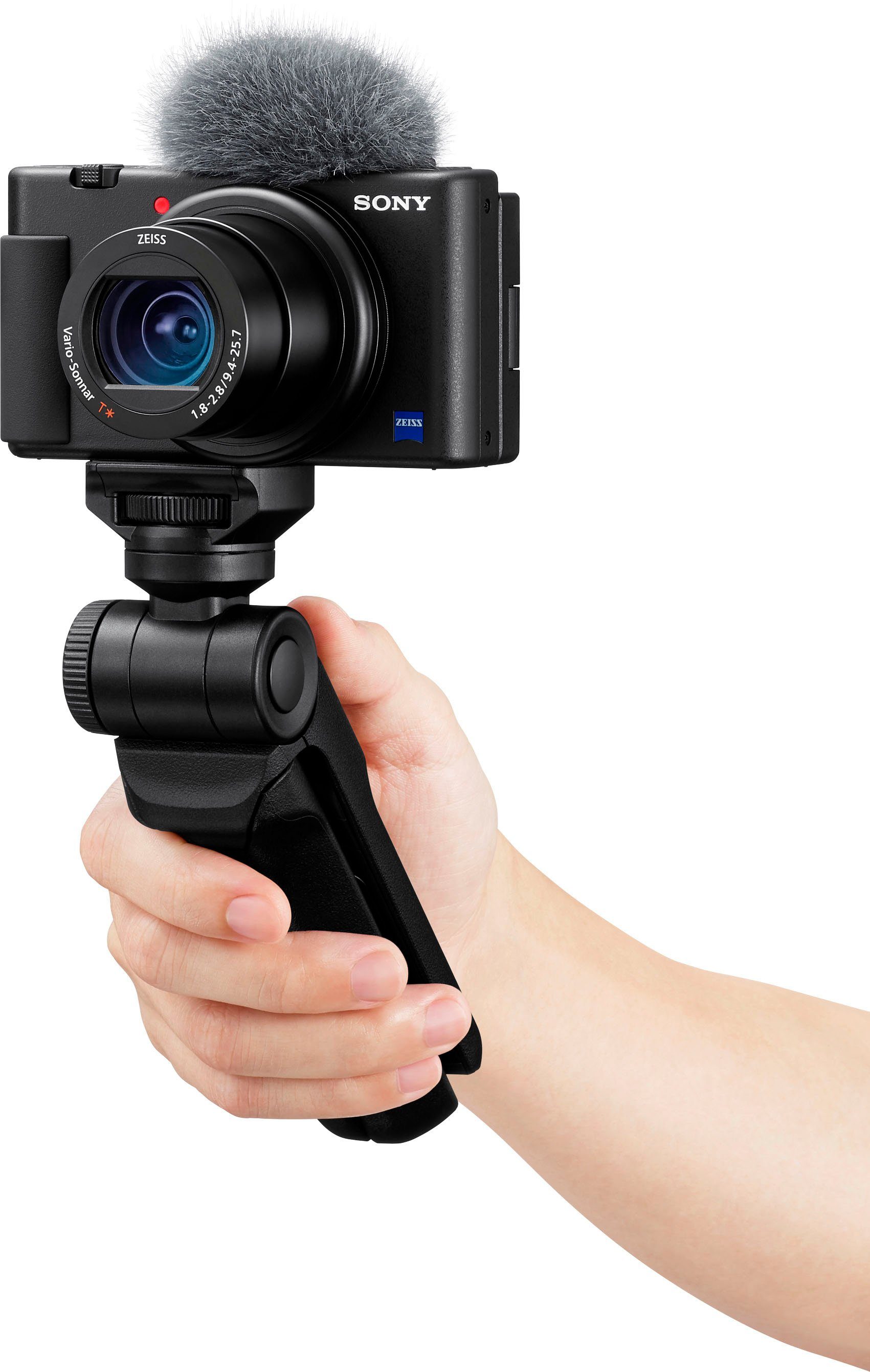 Sony Vlog-Kamera ZV-1 Kompaktkamera (20,1 MP, Bluetooth, WLAN (WiFi)