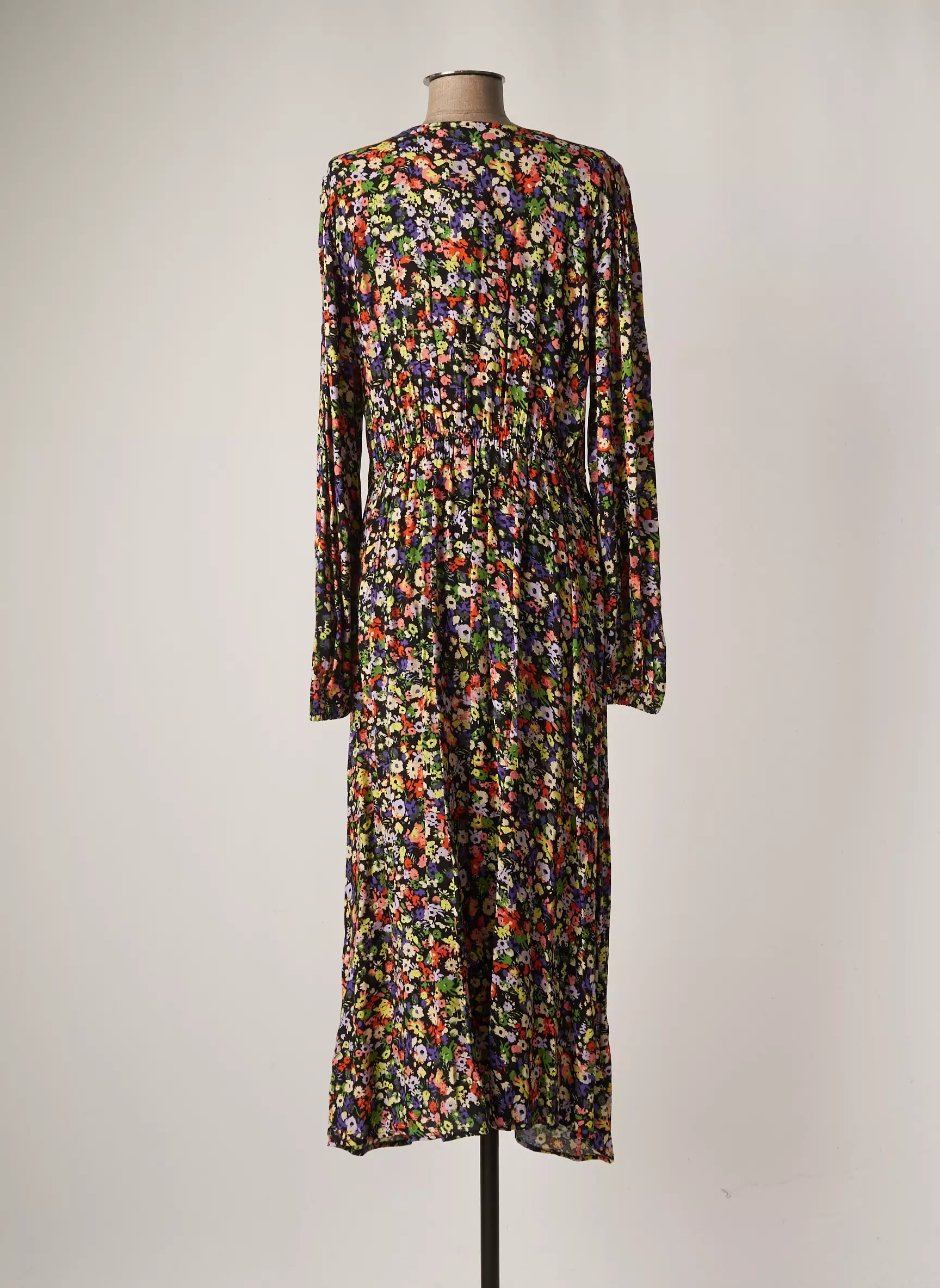 B Young Robes Longues Femme couleur noir
